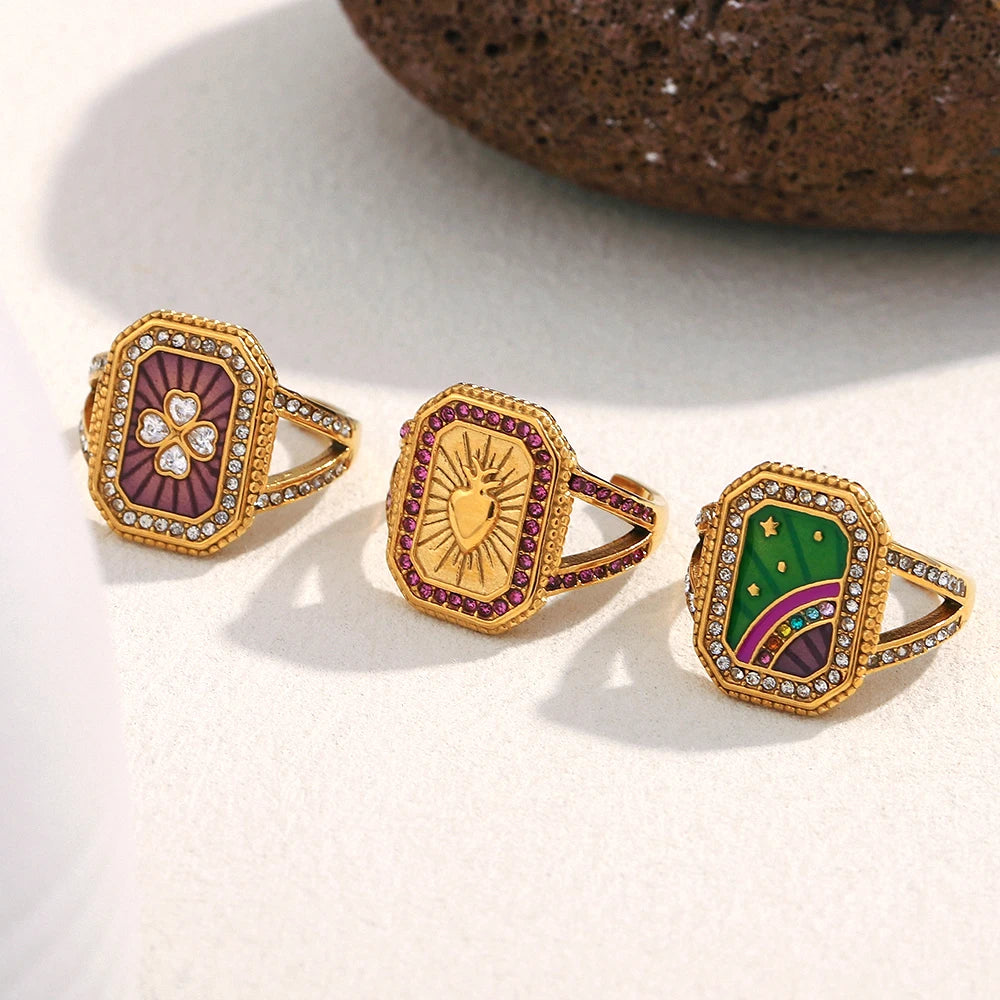 Cosmic Tale Rings