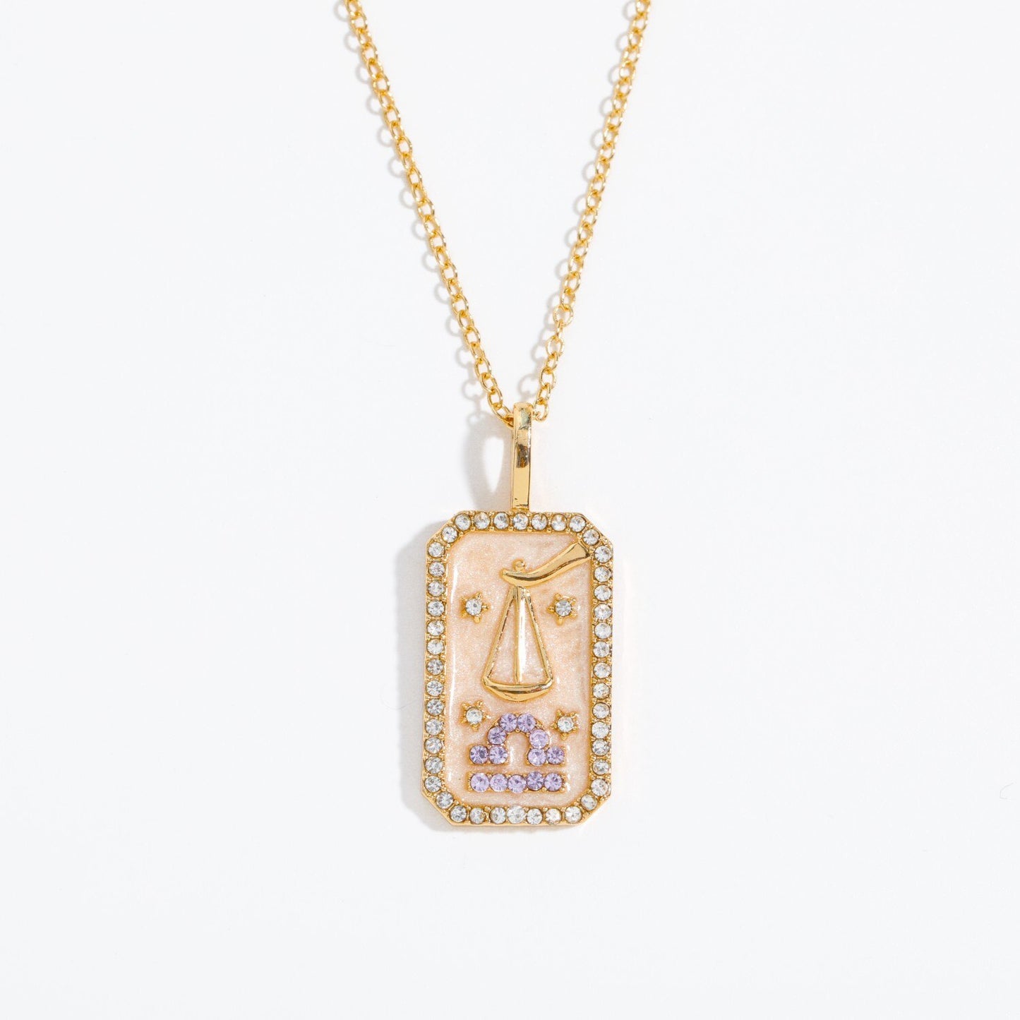 Colourful Intricate Zodiac Pendant Necklace
