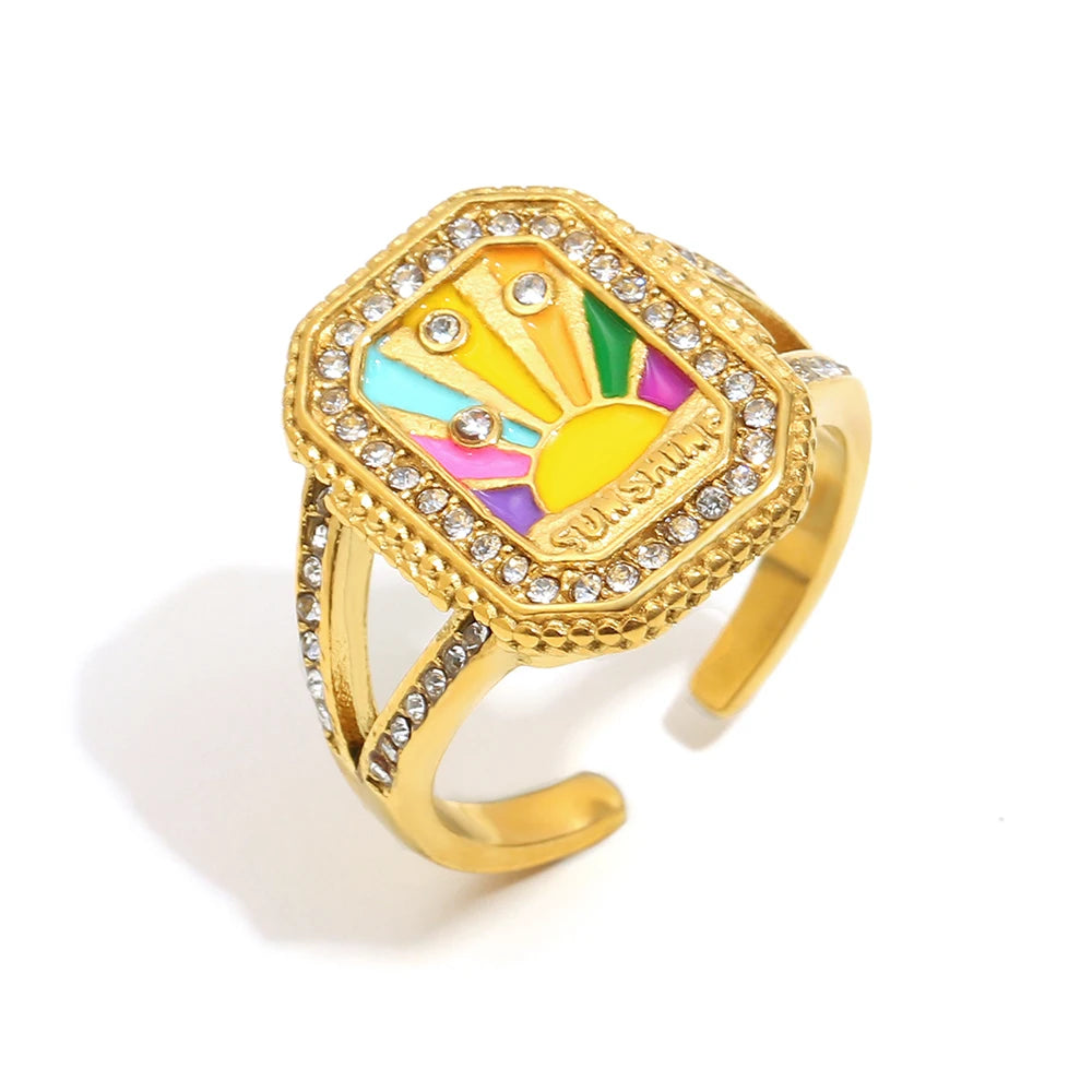 Cosmic Tale Rings
