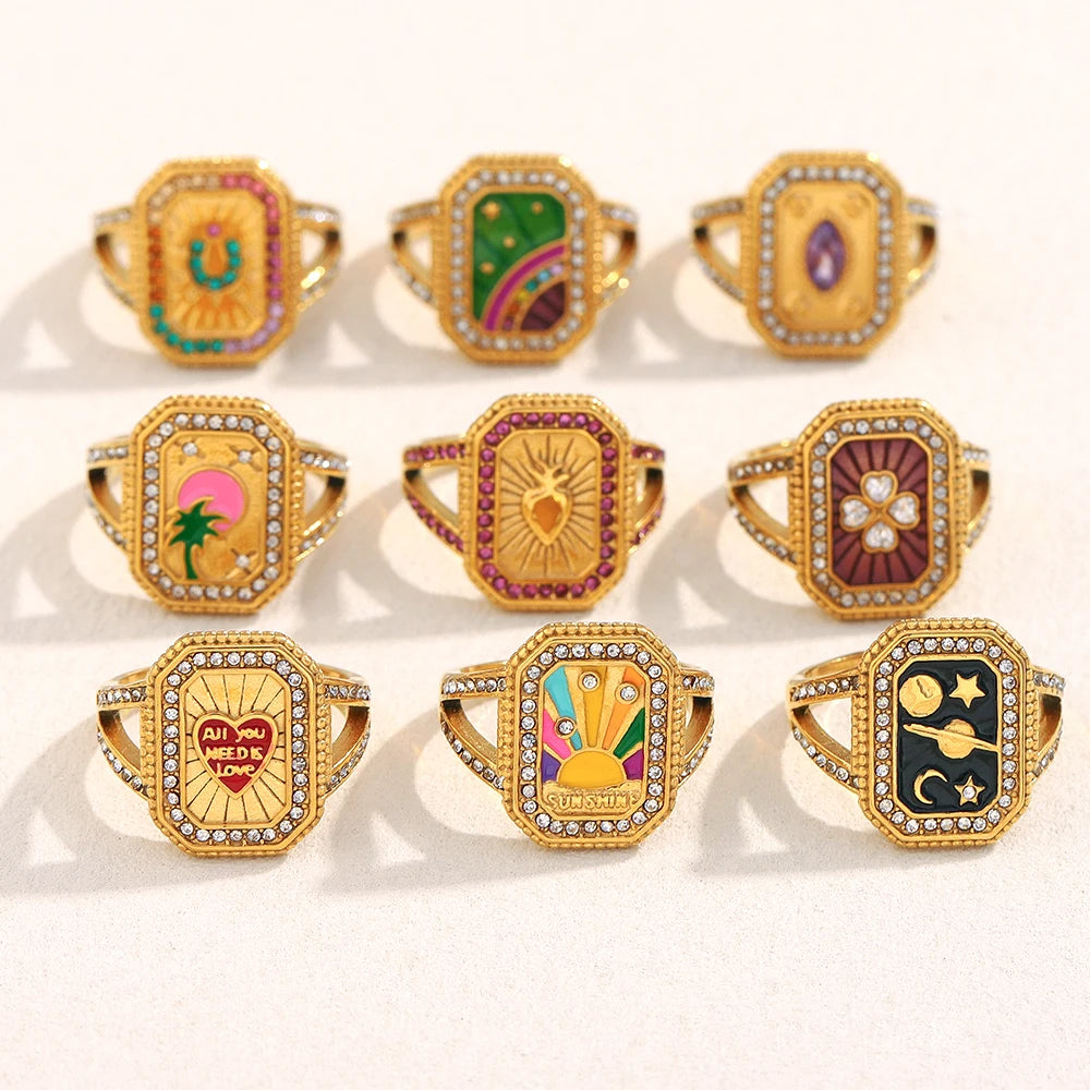Cosmic Tale Rings