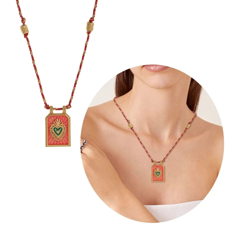 Retro Gold Plated Symbol Necklaces