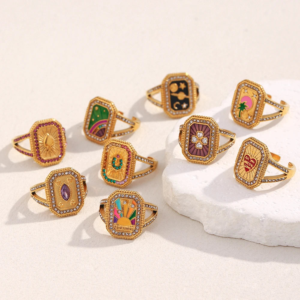 Cosmic Tale Rings