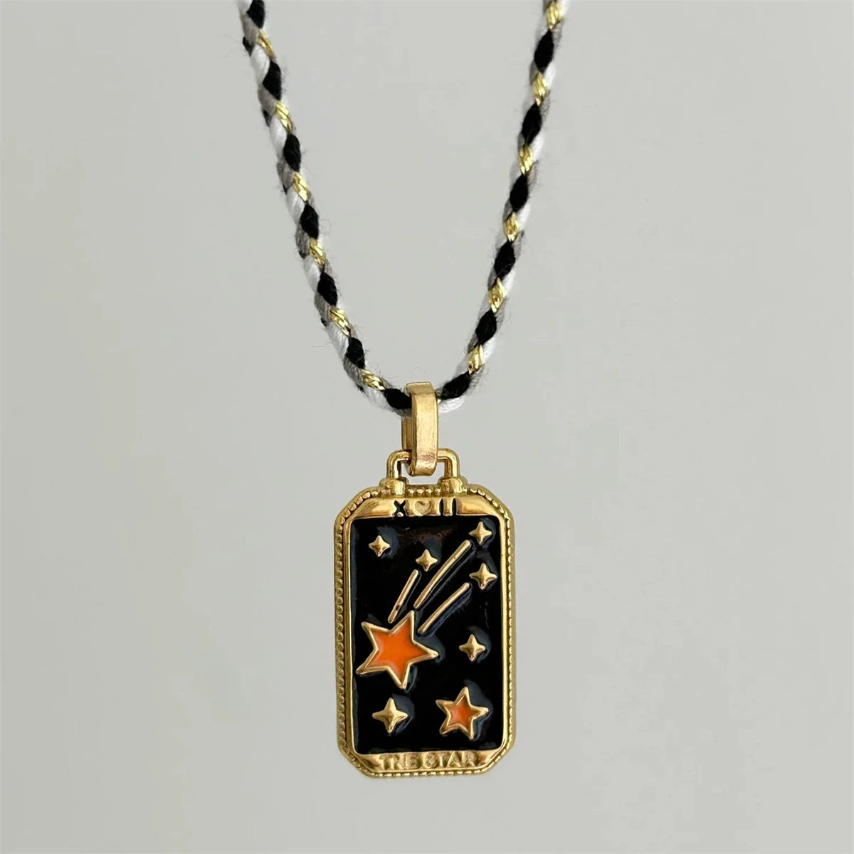 Colourful Tarot Pendant Necklaces