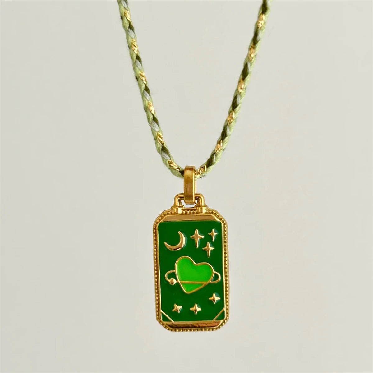Colourful Tarot Pendant Necklaces