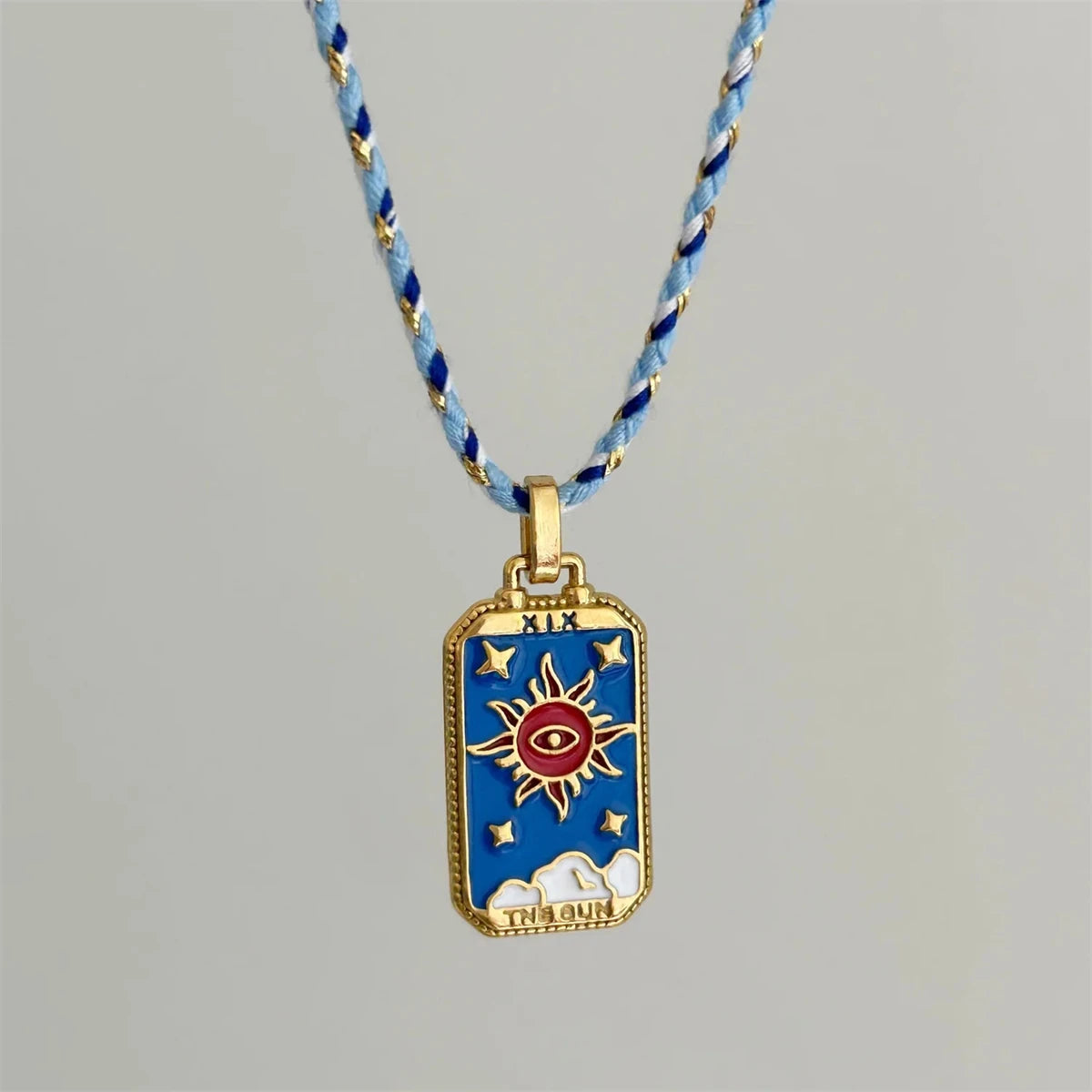 Colourful Tarot Pendant Necklaces