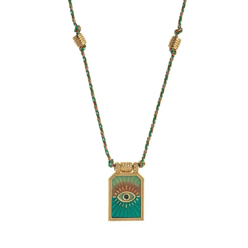 Retro Gold Plated Symbol Necklaces