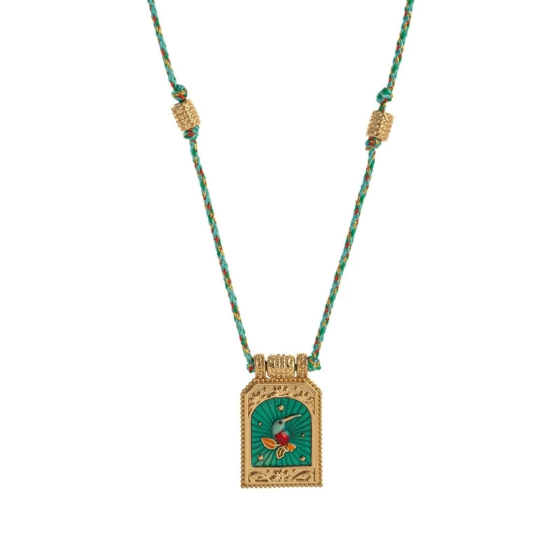Retro Gold Plated Symbol Necklaces