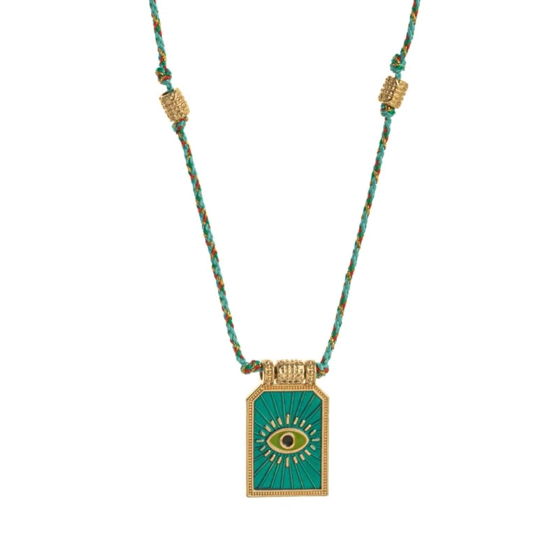 Retro Gold Plated Symbol Necklaces