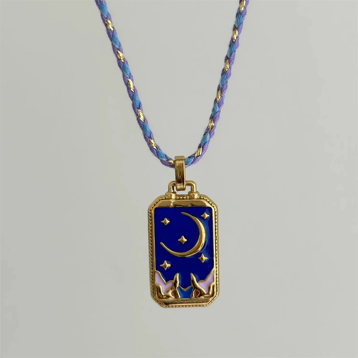 Colourful Tarot Pendant Necklaces