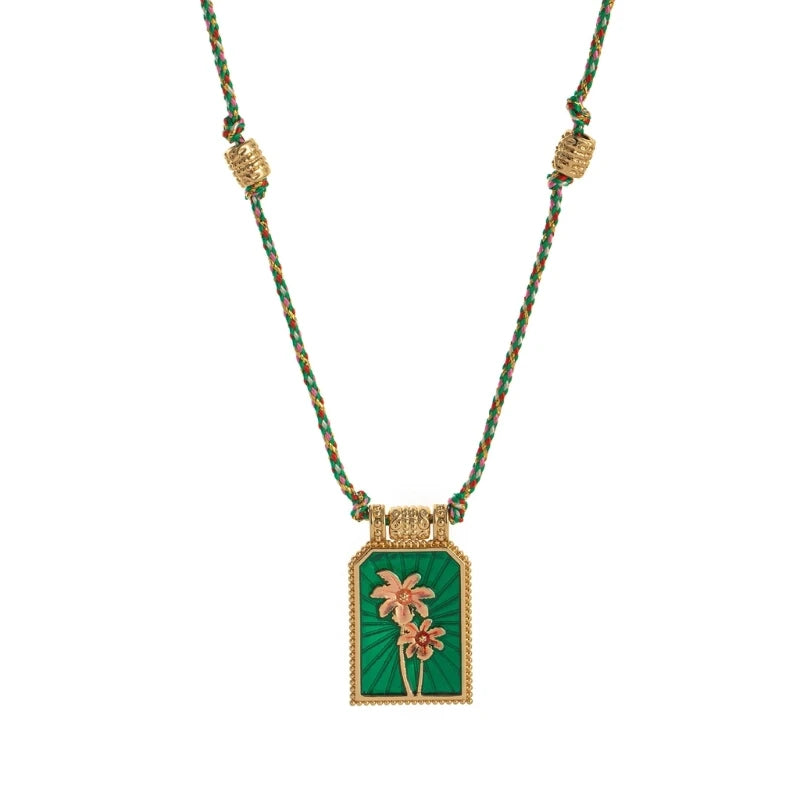 Retro Gold Plated Symbol Necklaces