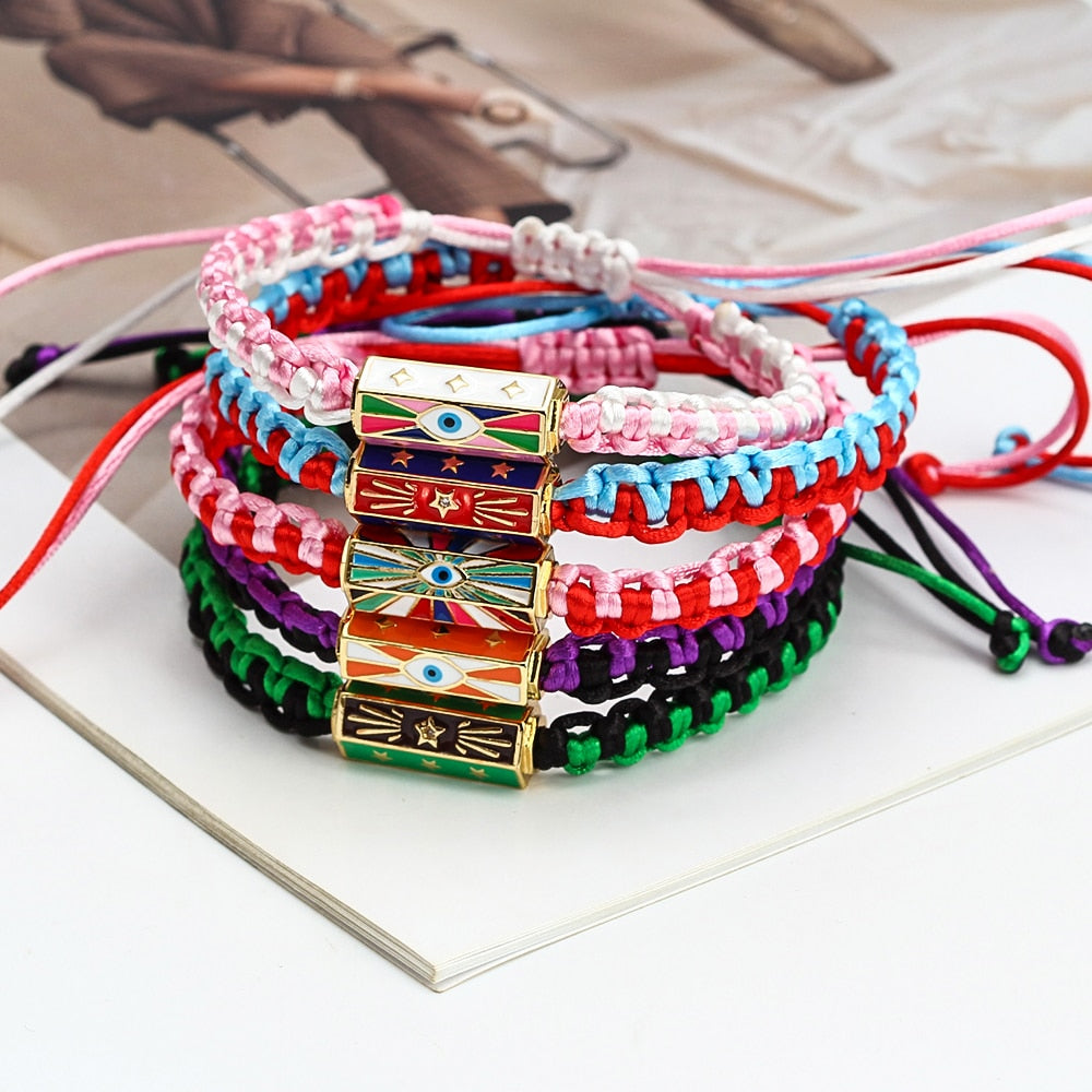 Bohemia Barrel Pendant Bracelet