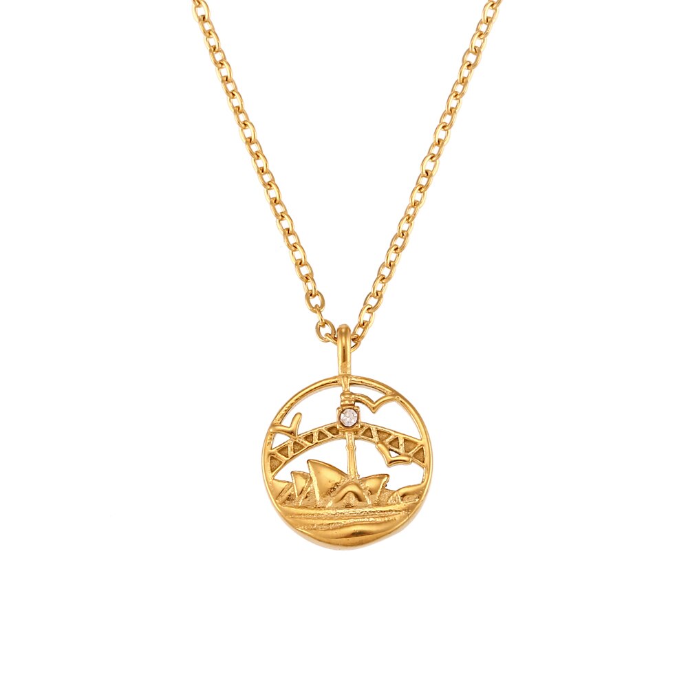 Iconic City Pendant Necklace