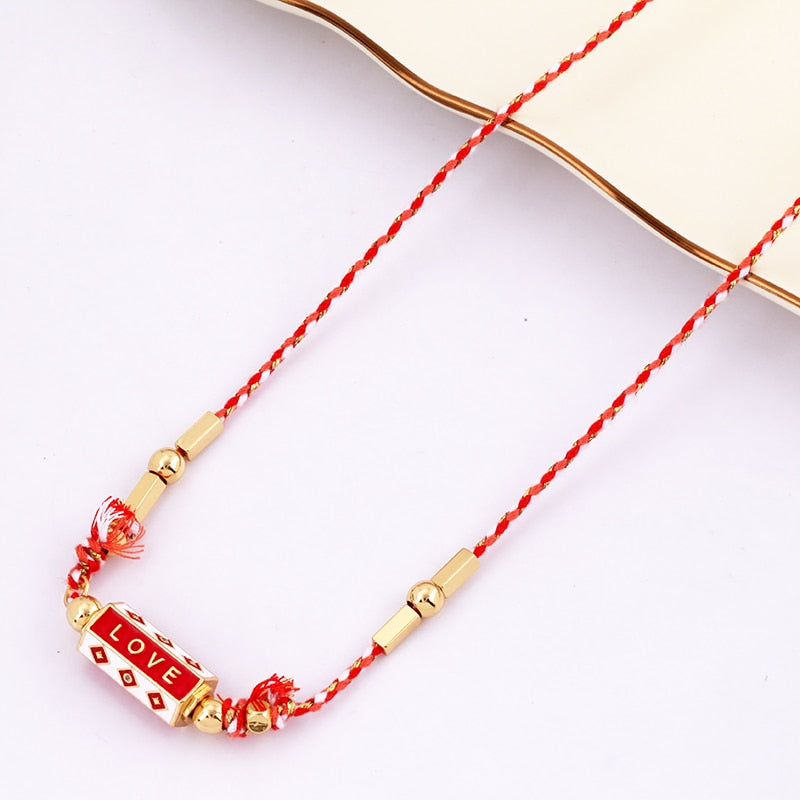Bohemia Barrel Pendant Necklace