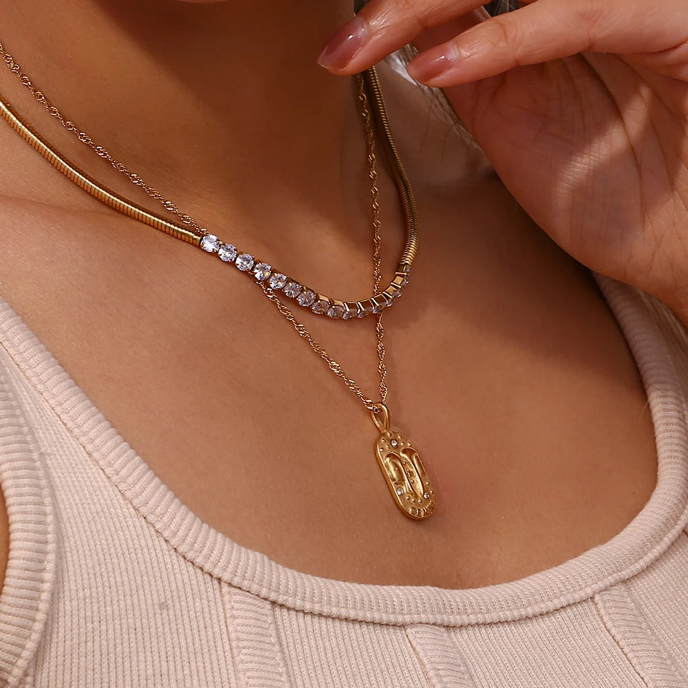 Dainty Zodiac Constellation Necklaces