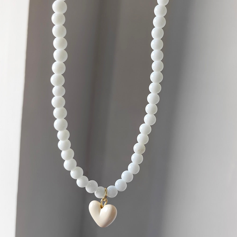 Love Heart Adjustable Choker