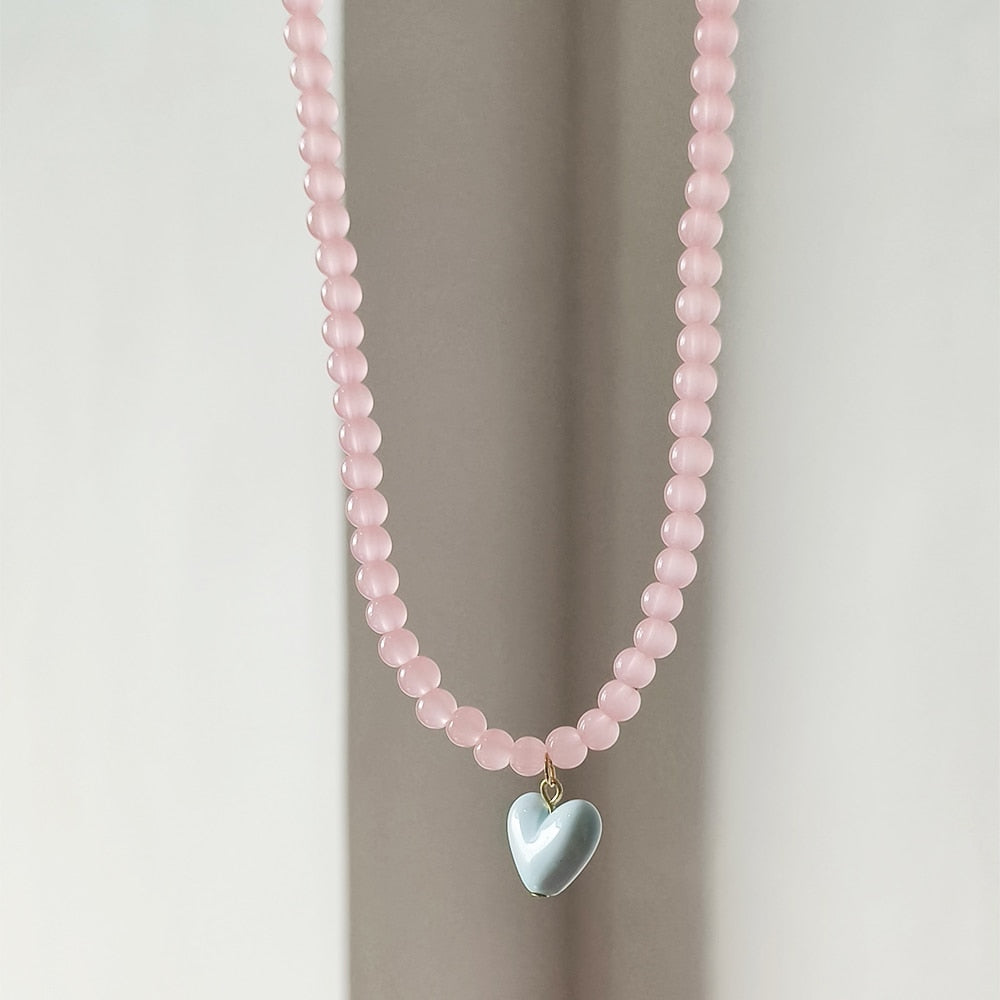 Love Heart Adjustable Choker