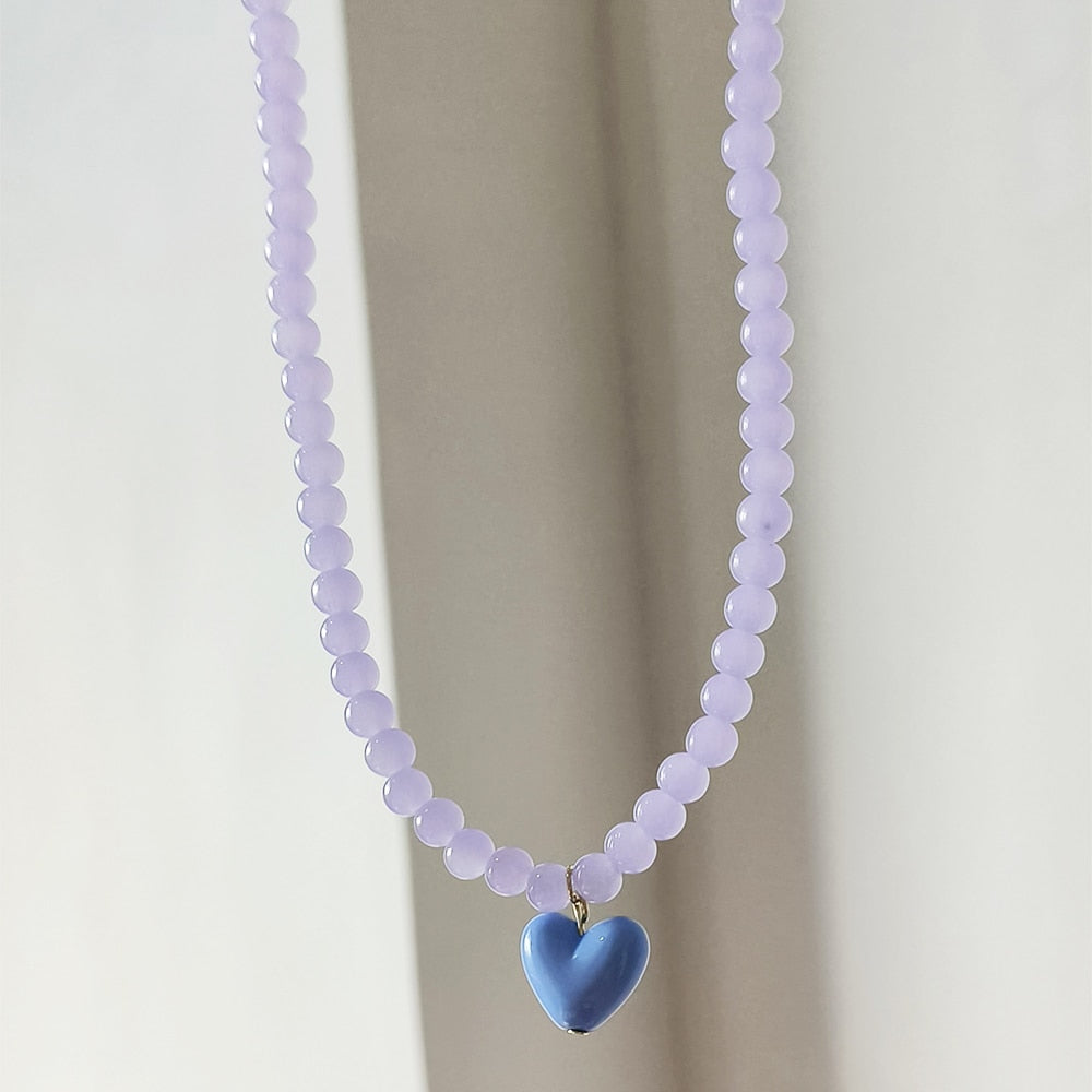 Love Heart Adjustable Choker