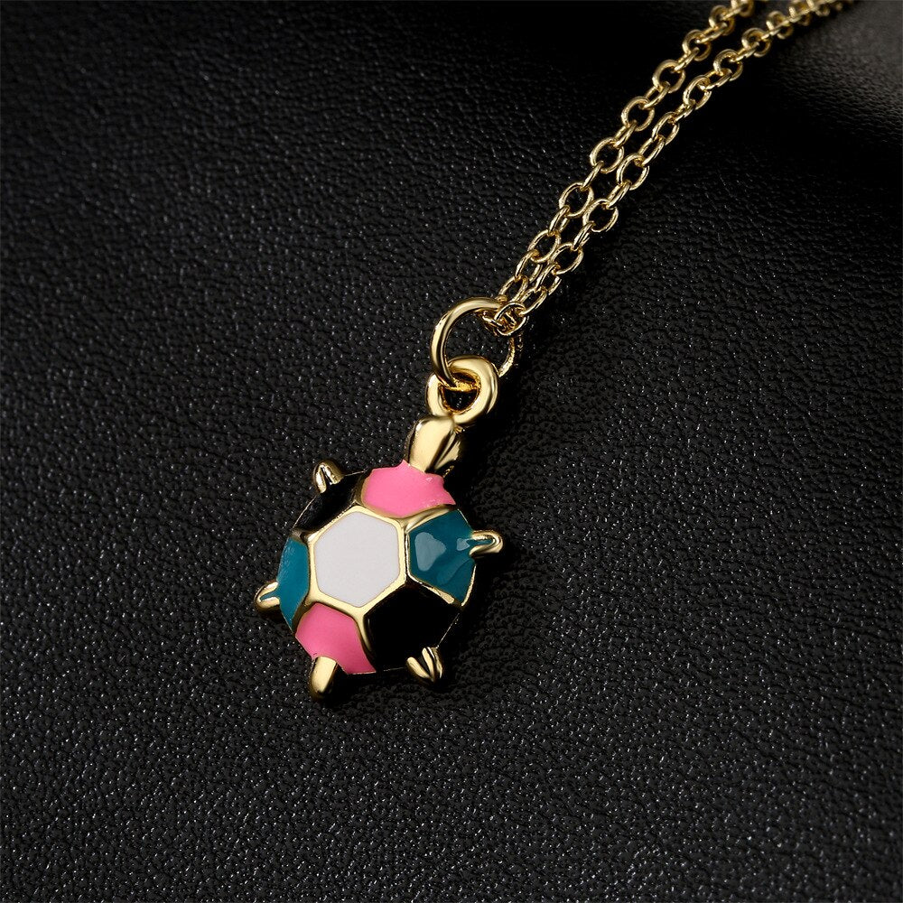 18K Gold Plated Turtle Pendant Necklace