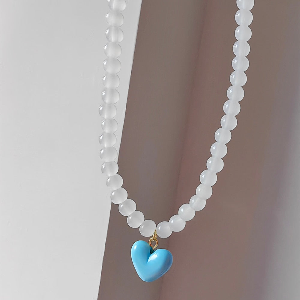 Love Heart Adjustable Choker