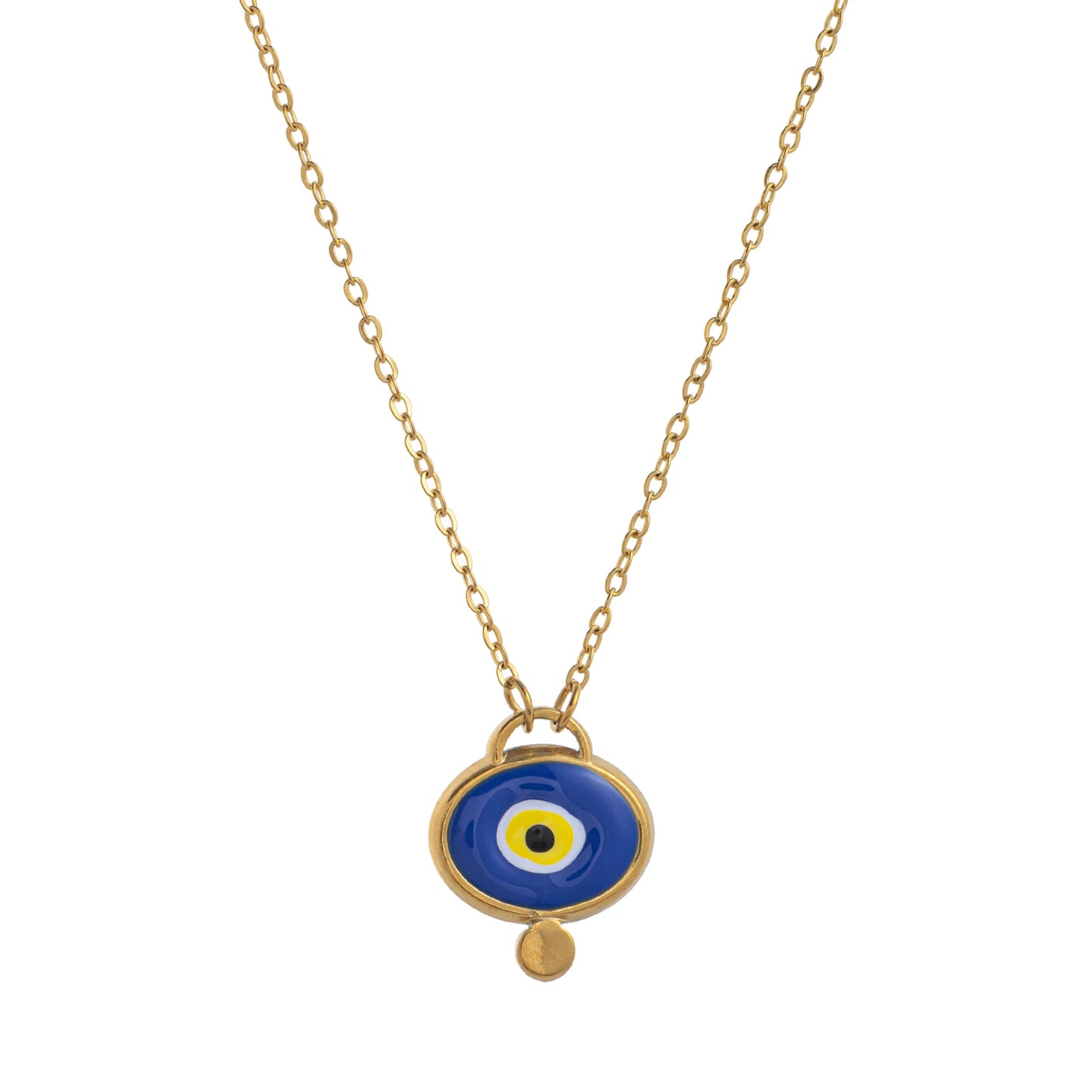 Santorini Evil Eye Necklace