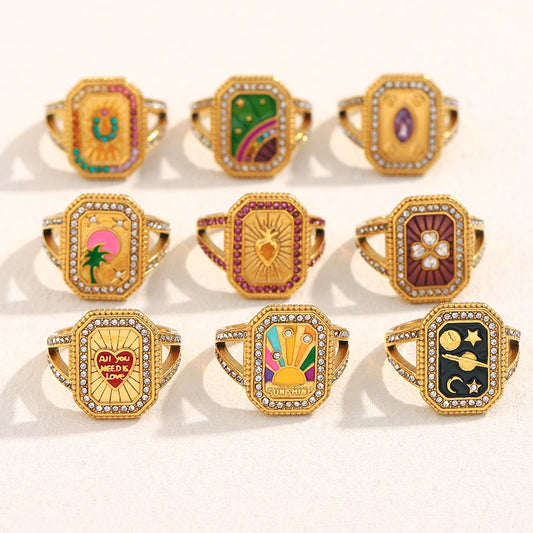 Cosmic Tale Rings