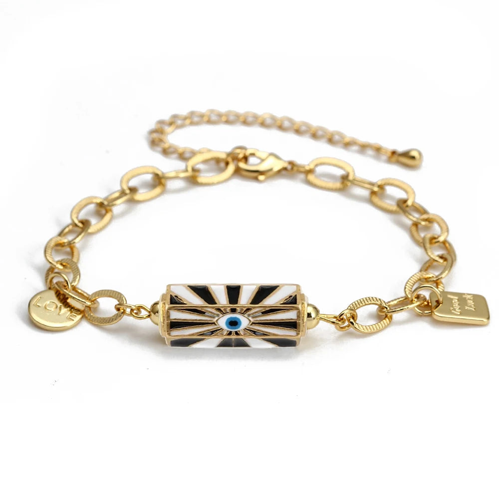 Bohemia Charm Link Chain Bracelet