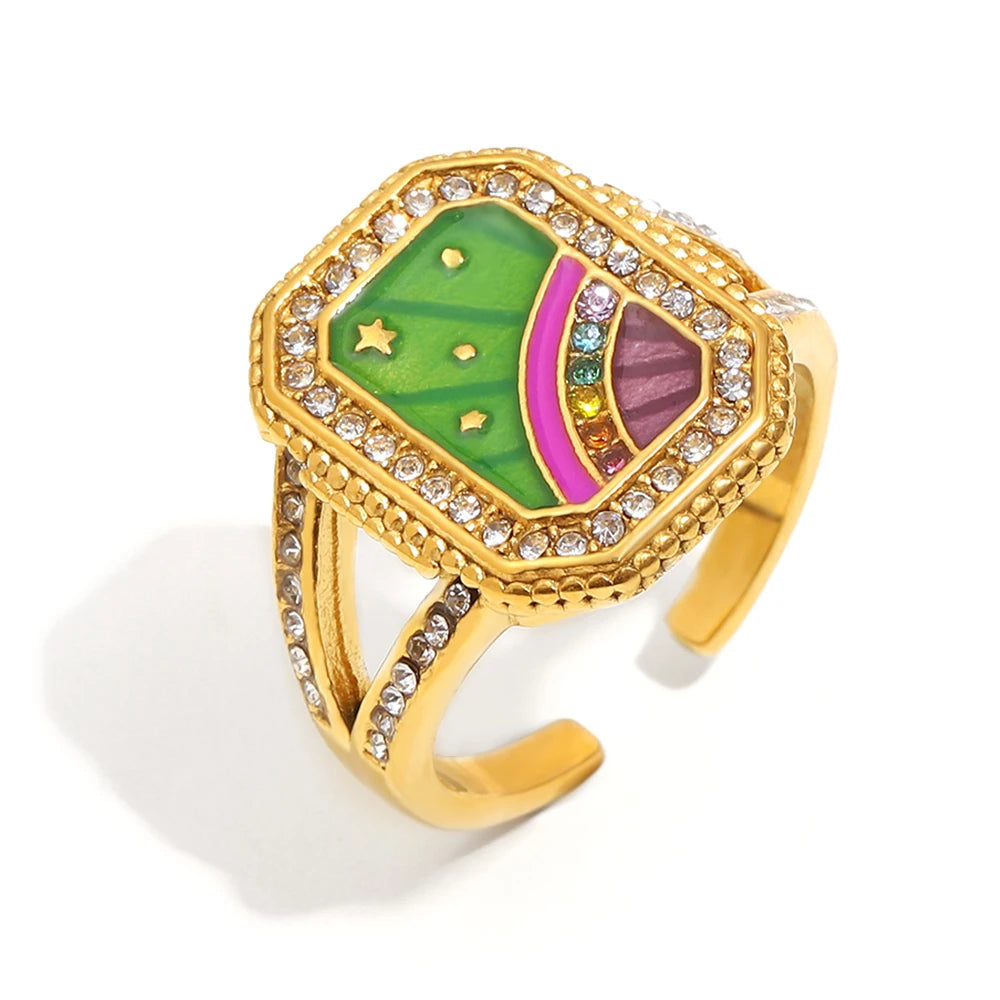 Cosmic Tale Rings