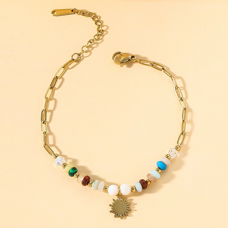 Boho Natural Stone Bracelet