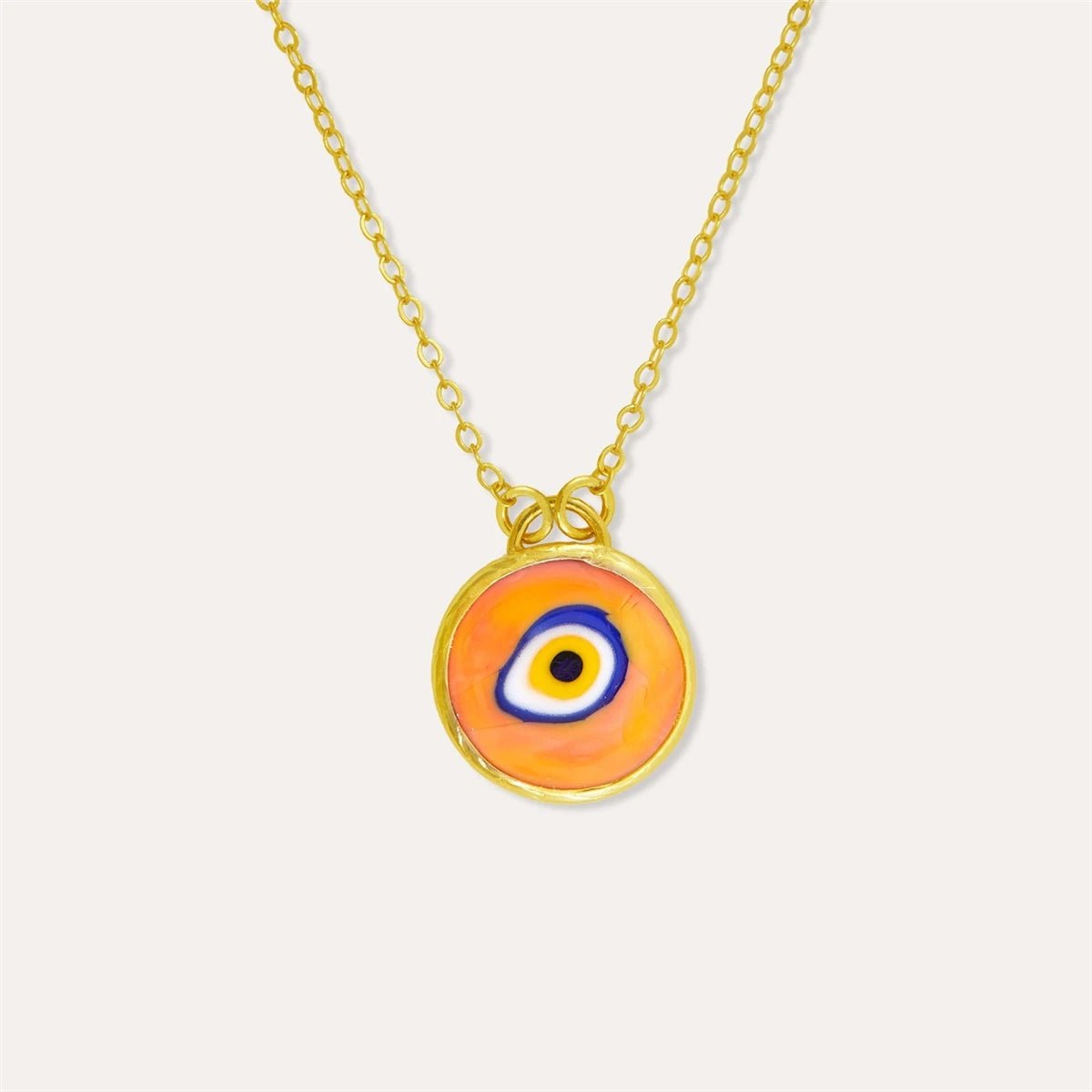 Santorini Evil Eye Necklace