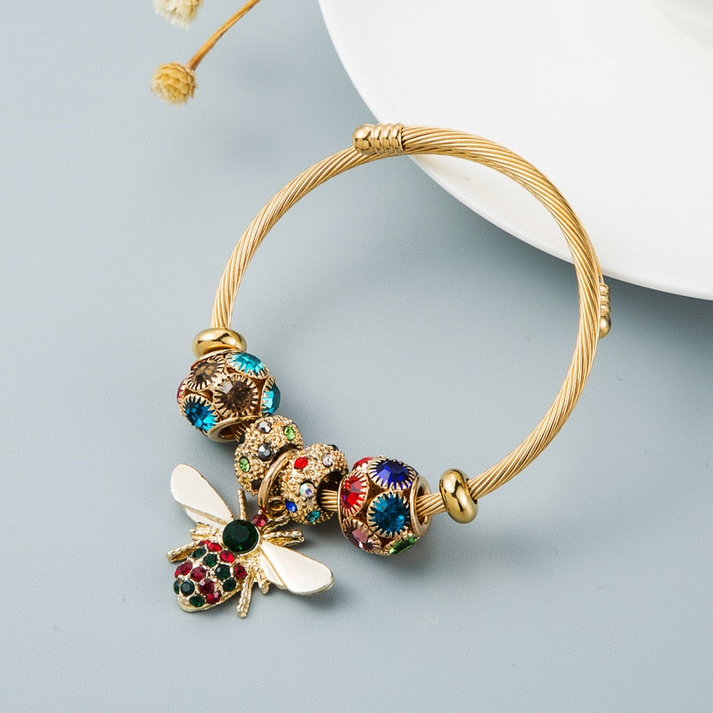 Boho Charm Bangle