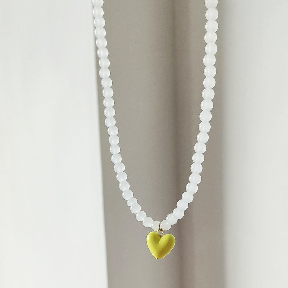 Love Heart Adjustable Choker