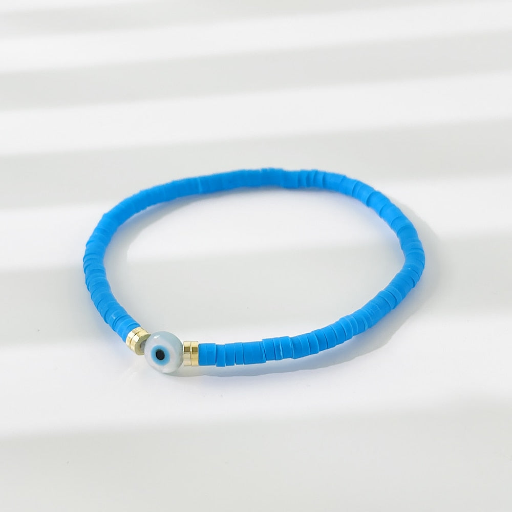 Beaded Evil Eye Bracelet