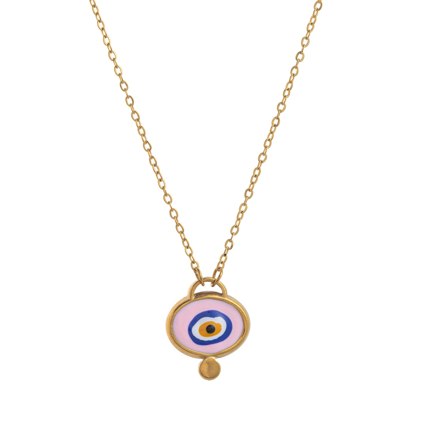 Santorini Evil Eye Necklace