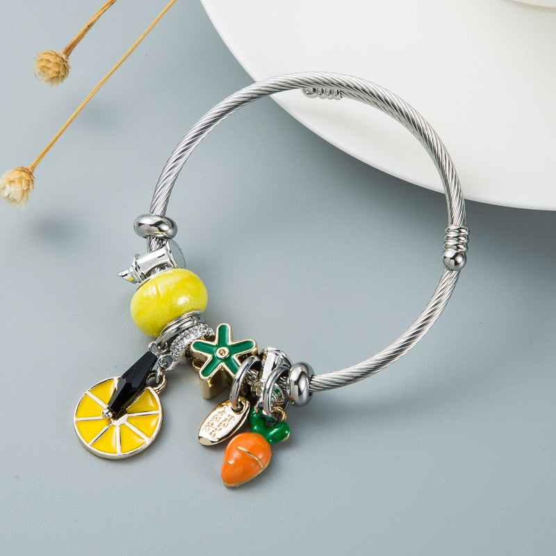 Boho Charm Bangle