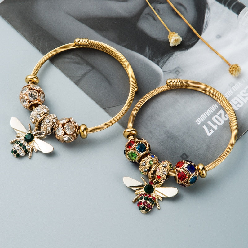 Boho Charm Bangle