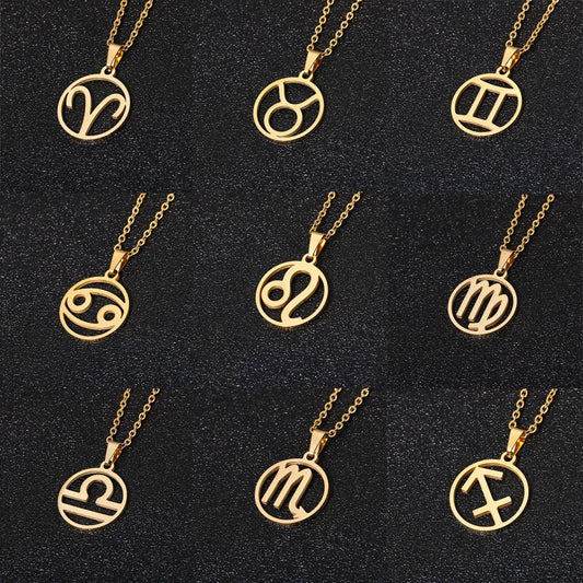 Zodiac Symbol Necklace