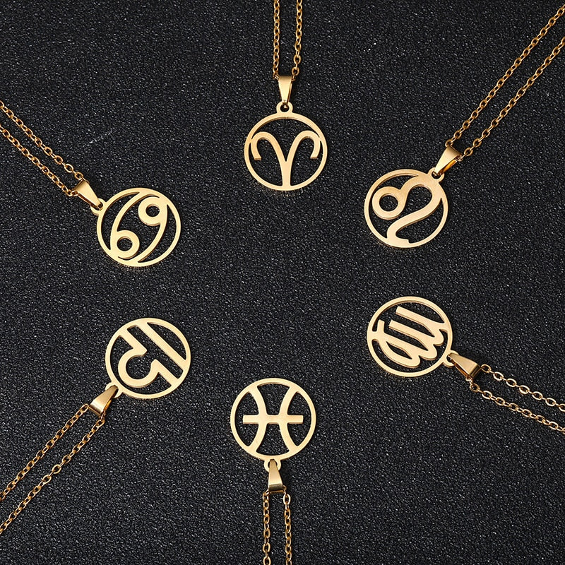 Zodiac Symbol Necklace