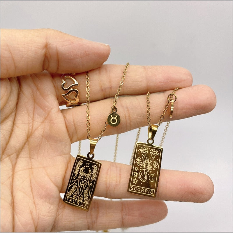 Vintage Zodiac Necklace