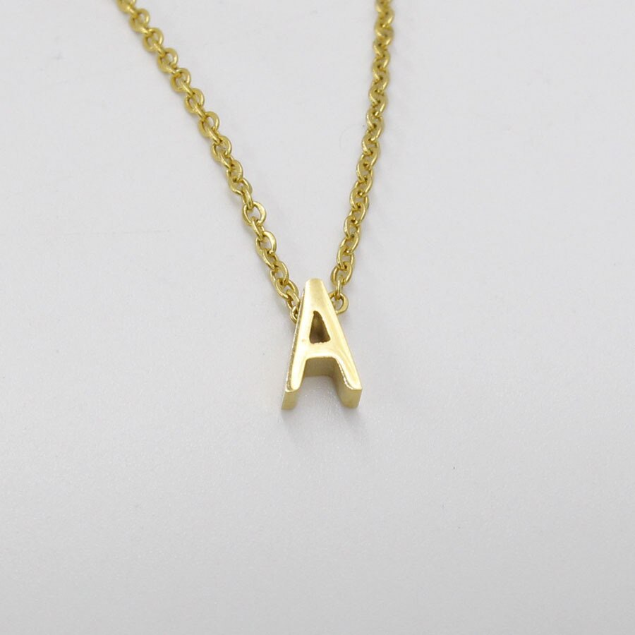 Dainty Initial Pendant Necklace