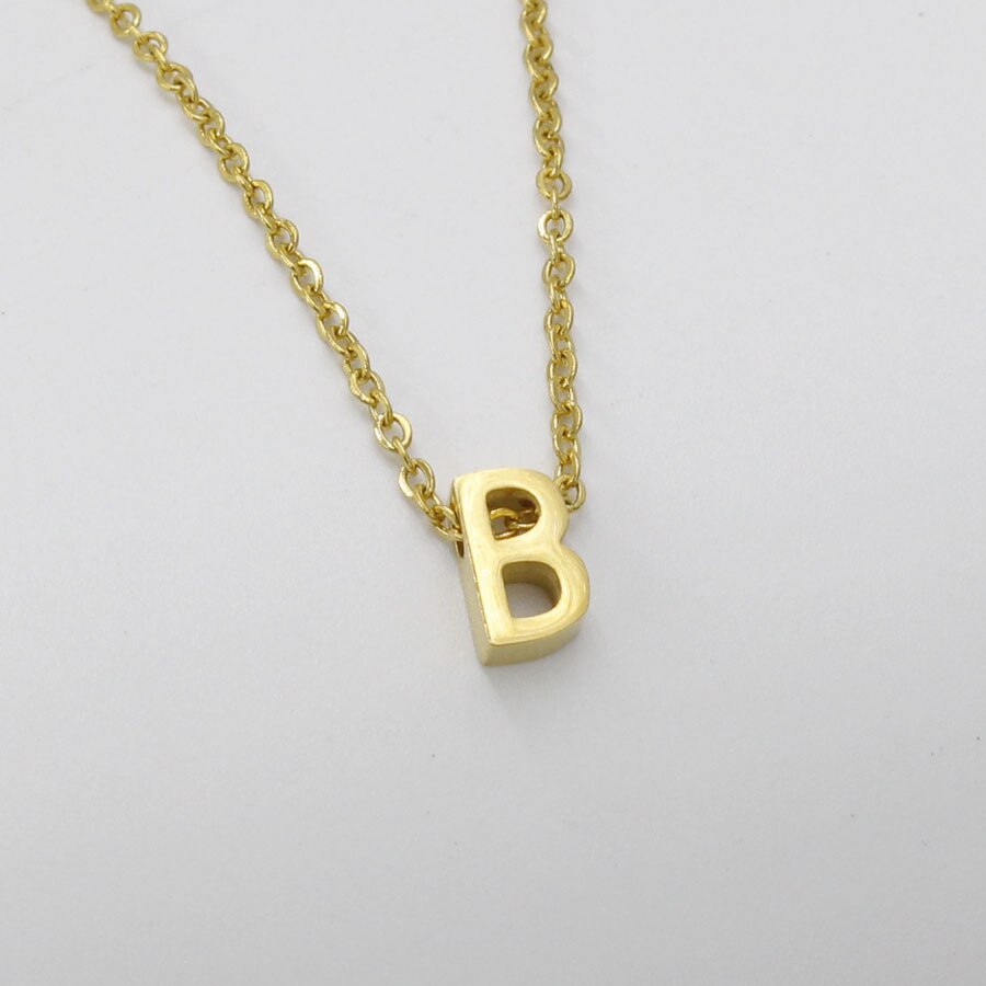 Dainty Initial Pendant Necklace