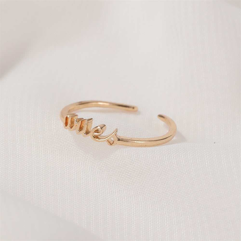 Minimalist Zodiac Rings