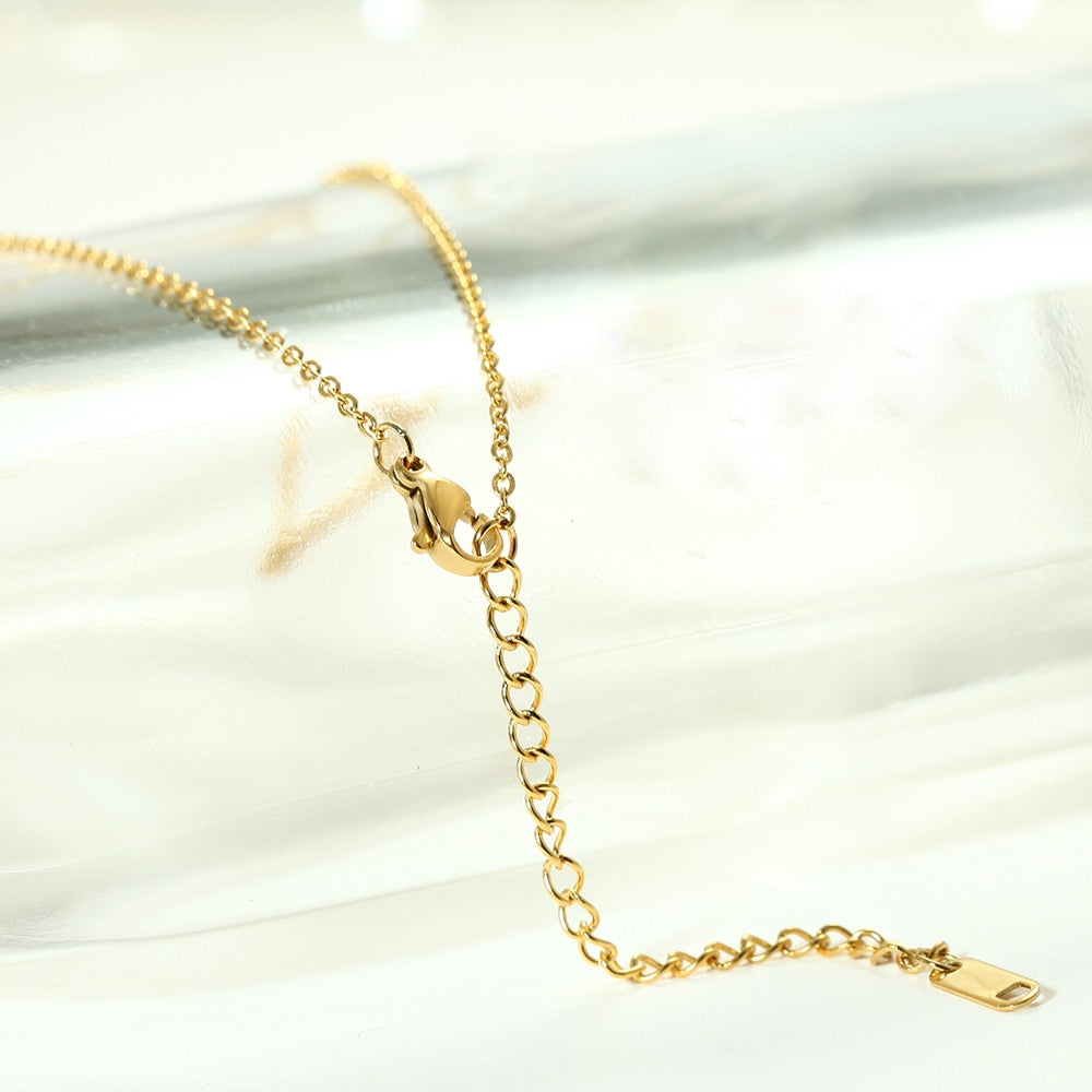 olivia dainty initial necklace letter gold| Alibaba.com
