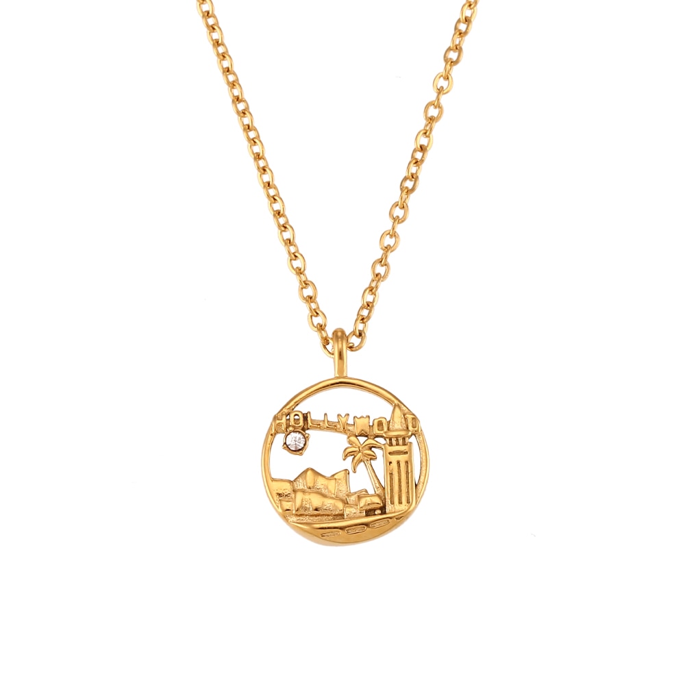 Iconic City Pendant Necklace