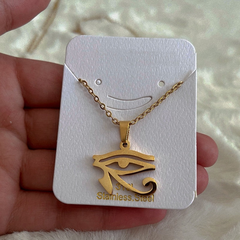 Egyptian symbol clearance necklace