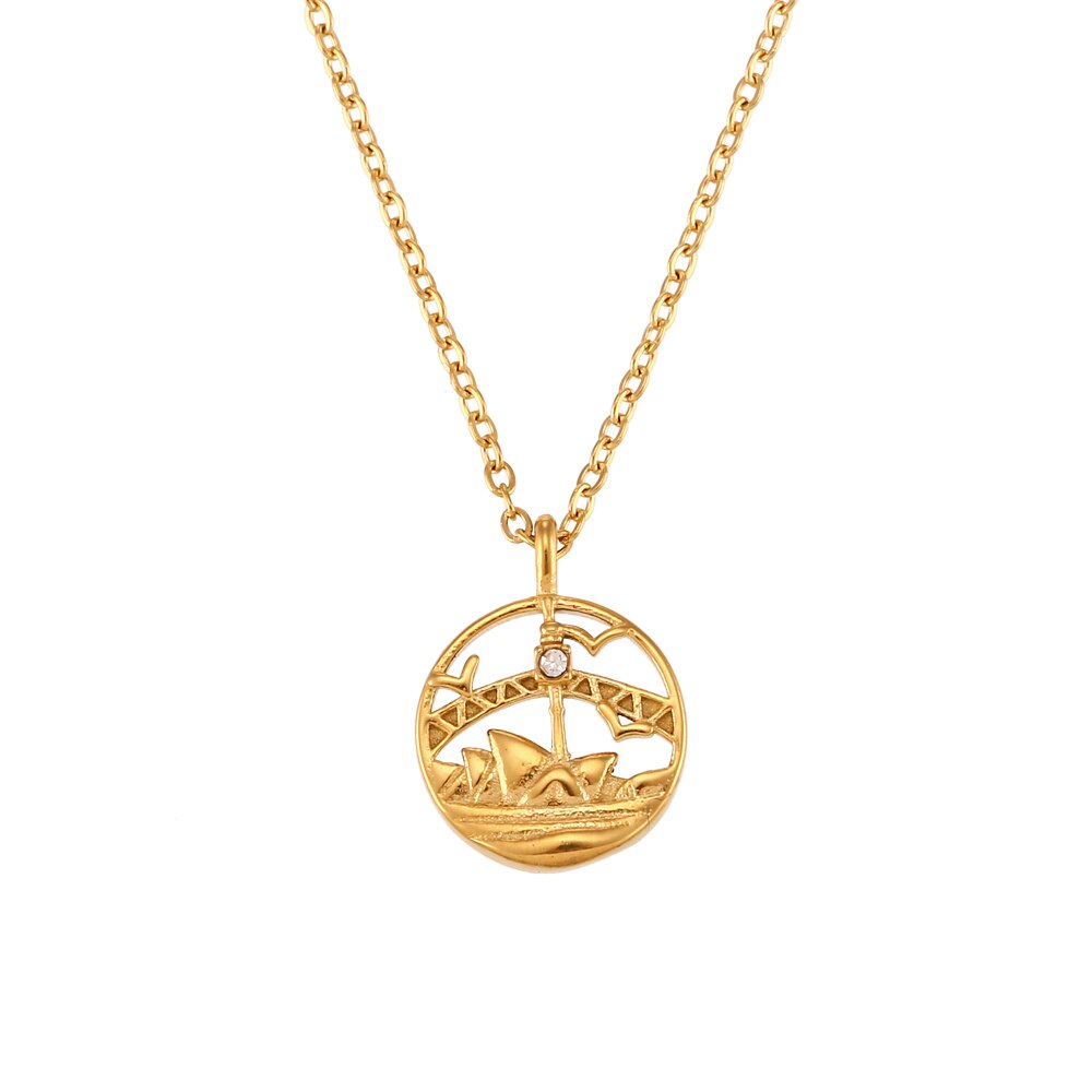 Iconic City Pendant Necklace