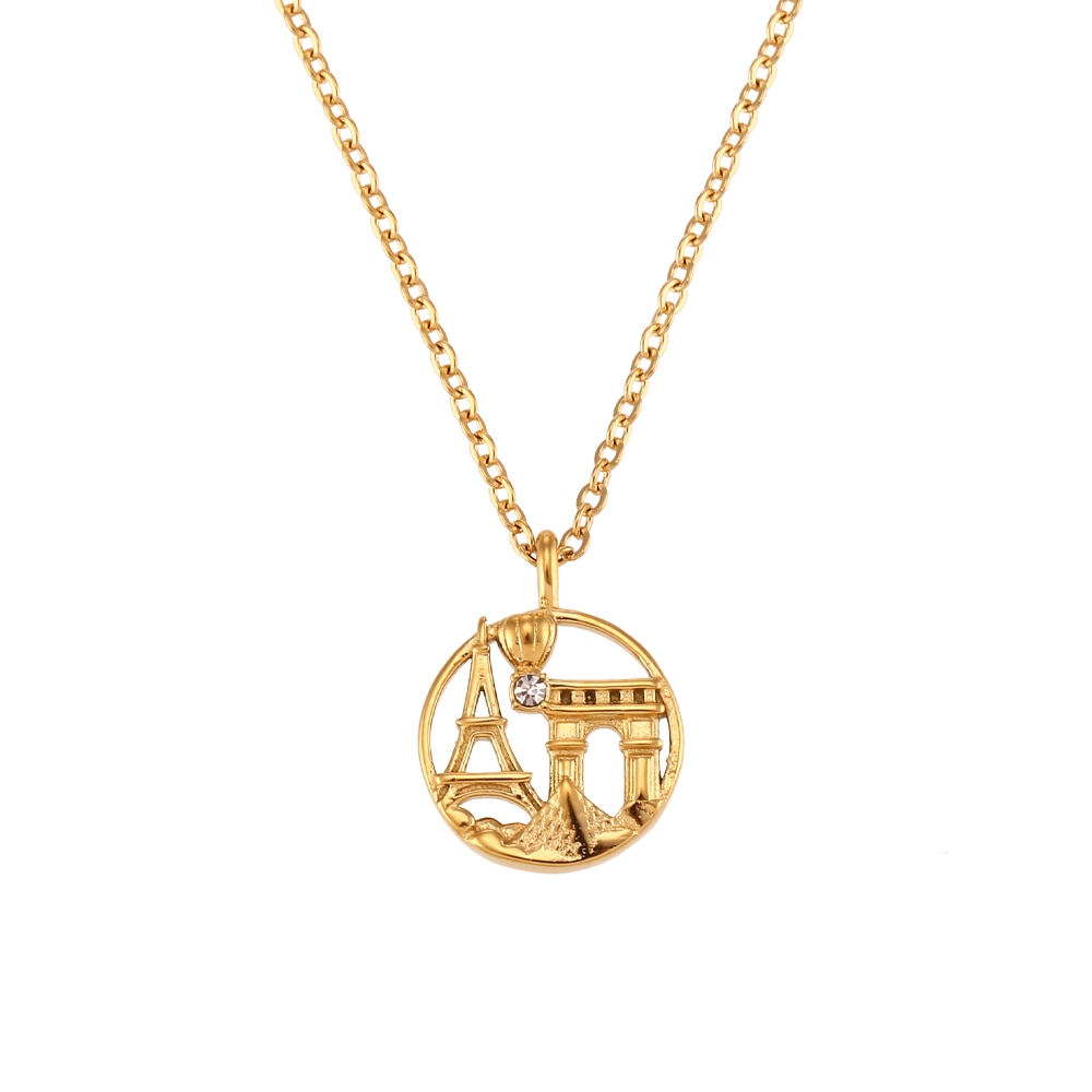 Iconic City Pendant Necklace