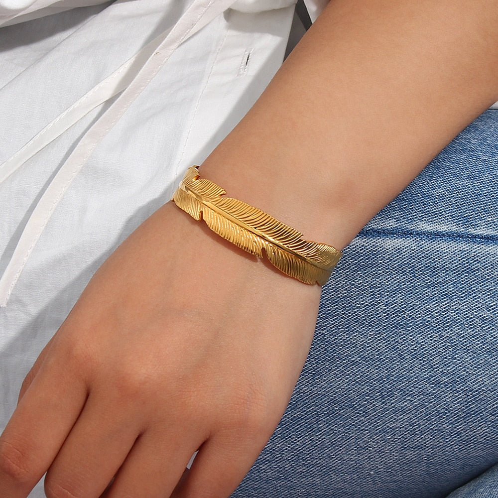 Feather Bangle