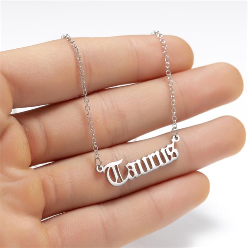 Zodiac Name Necklace