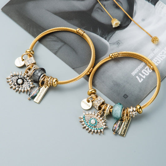 Boho Charm Bangle